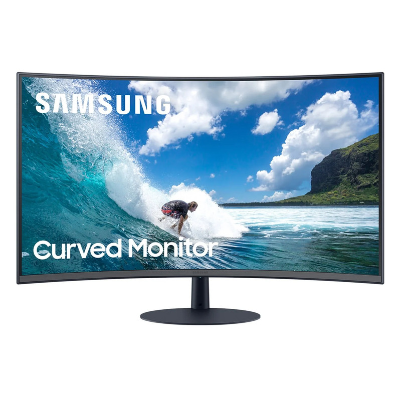 Samsung C27T550FD 27" 75Hz Curved Gaming Monitor - شاشة